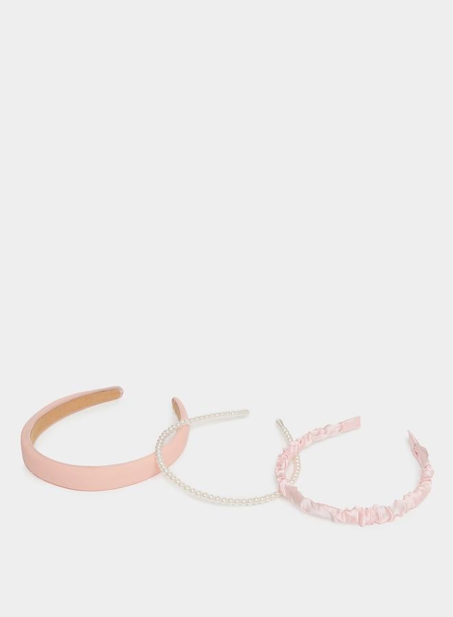 ستايلي مجموعة من 3 أطواق رأس كاجوال - Image 1